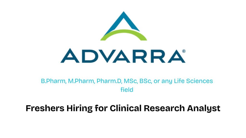 Freshers Hiring for Clinical Research Analyst