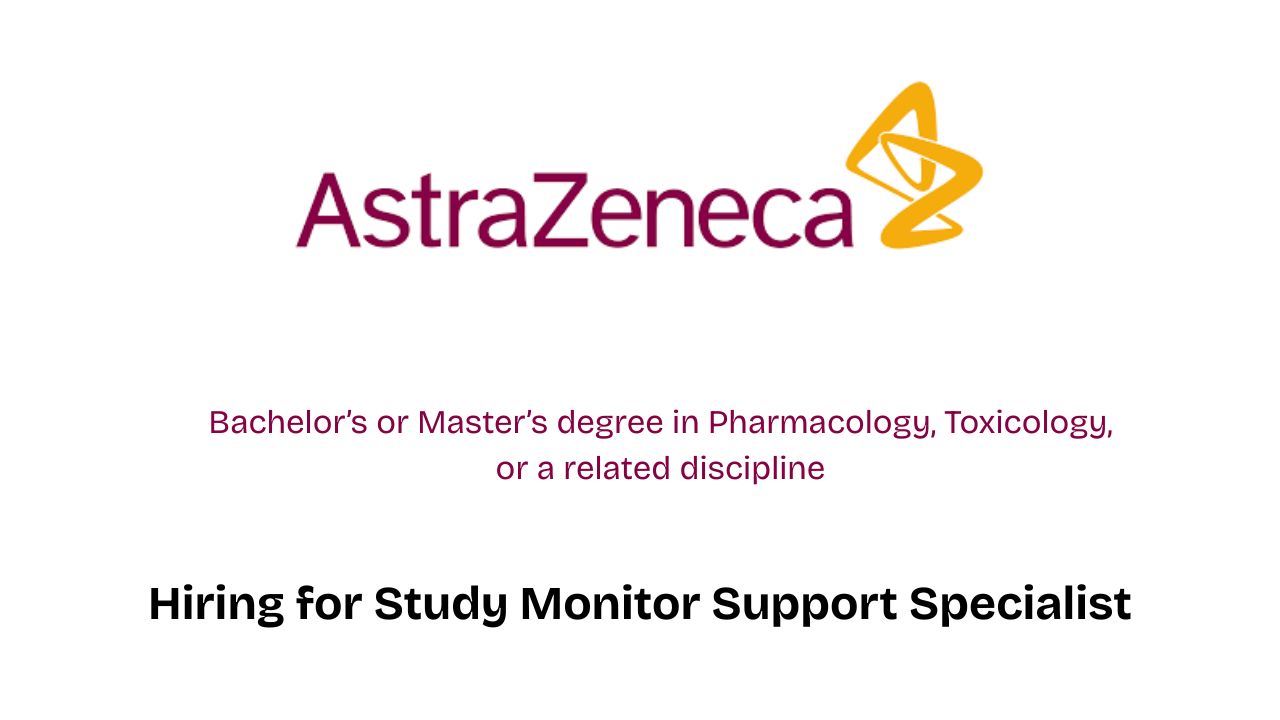 Hiring for Study Monitor Support Specialist