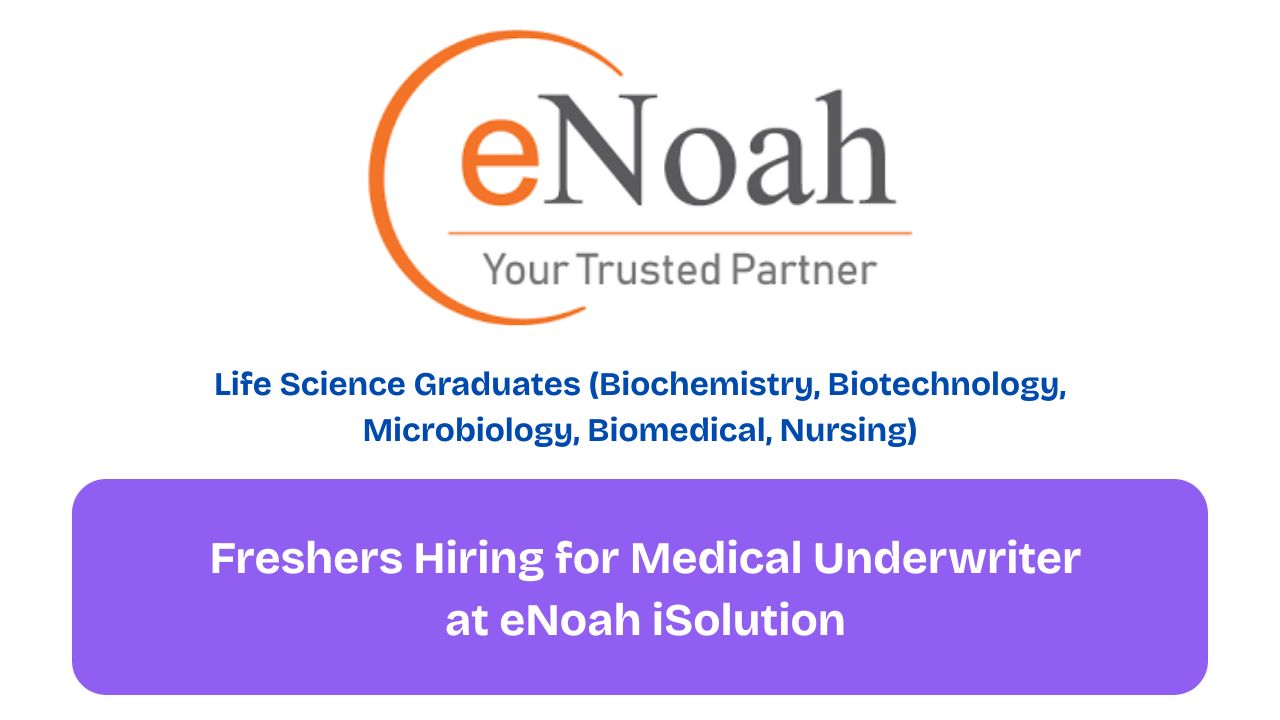 Freshers Hiring for Medical Underwriter