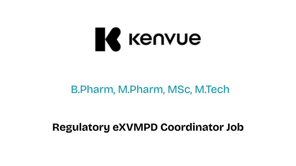 Regulatory eXVMPD Coordinator Job